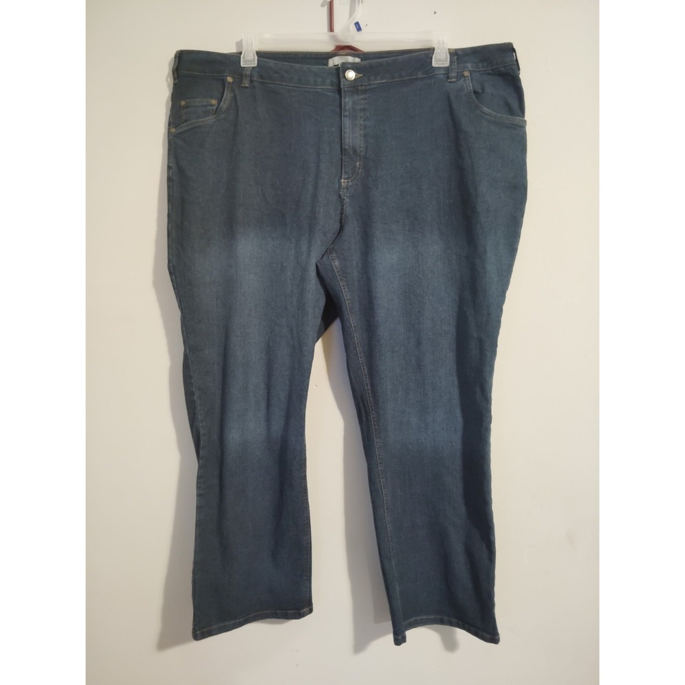 Woman Within Women's Blue Jeans Size 24W